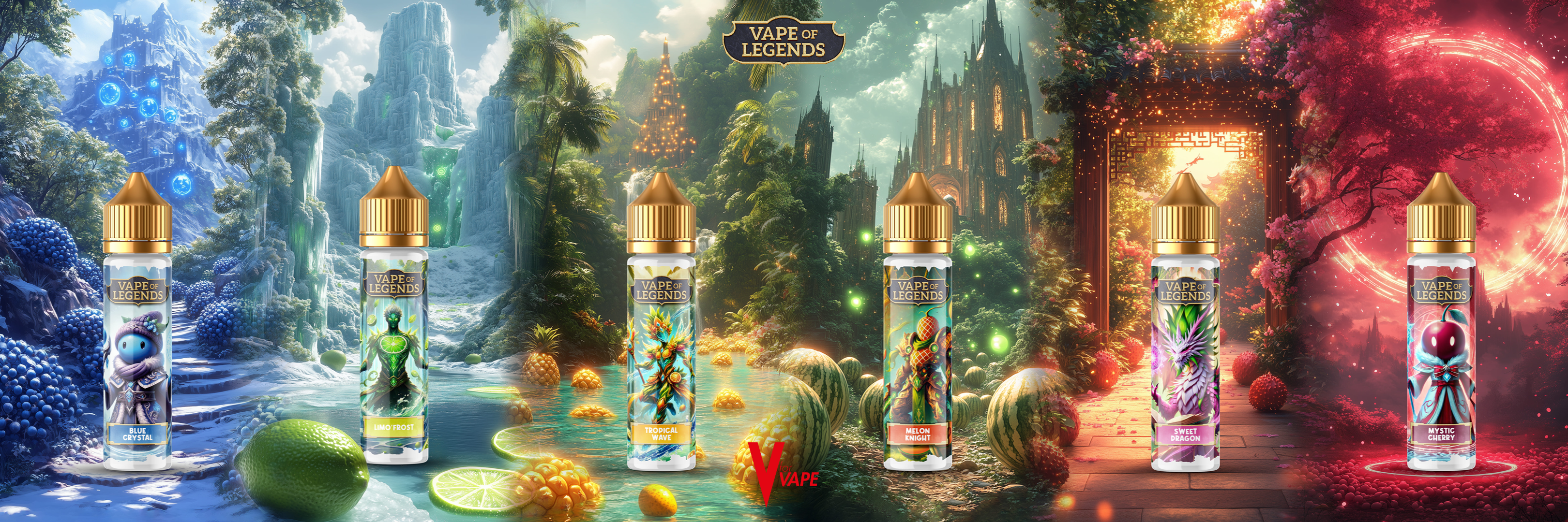 Bannière Vape of Legends
